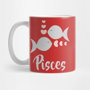 Pisces Feb 19 - March 20 - Water sign - Zodiac symbols Mug